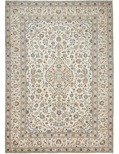 Kashan 248x352 Cm Kashan, Persia, Hand-carded Wool (cotton