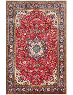 Tabriz 200x308 Cm Tabriz Persia Lana Cardata A Mano
