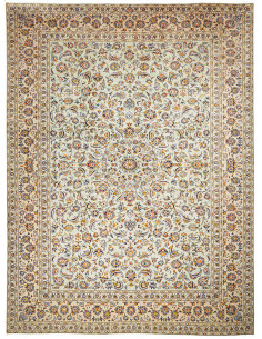 Kashan 305x407 Cm Kashan Persia Hand-carded Wool Cotton