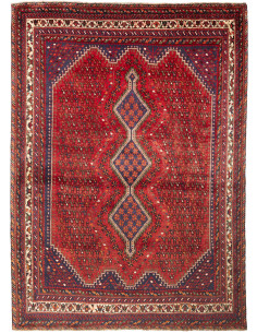 Shiraz 208x285 Cm Shiraz, Persia, Hand-carded Wool (warp: