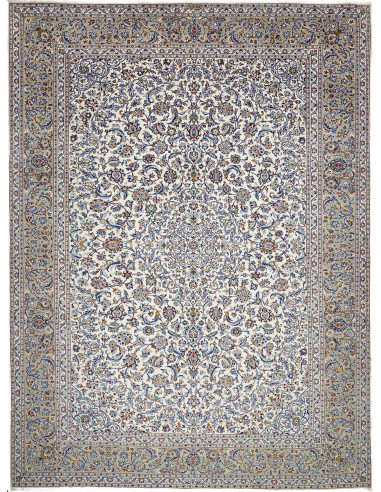 Kashan 300x403 Cm Kashan, Persia, Lana Cardata A Mano