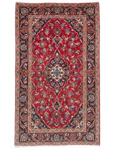 Kashan Fine 92x158 Cm Kashan Fine Persia Hand-carded Wool