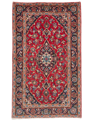 Kashan Fine 92x158 Cm Kashan Fine Persia Hand-carded Wool