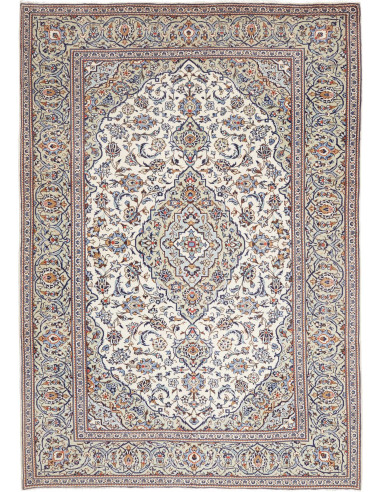 Kashan 195x287 Cm Kashan, Persia, Hand-carded Wool (warp: