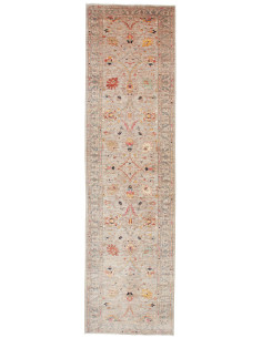 Rug Ziegler Fine Pakistan 79x296 Greige Terracot