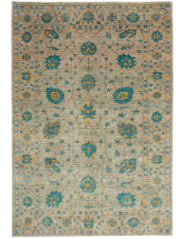 Tappeto Zigler Fine Pakistan 169x247 Verde Salv