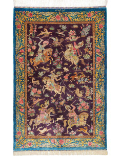 Ghom Silk 78x120 Cm Ghom Silk, Persia, 100% Silk (warp: