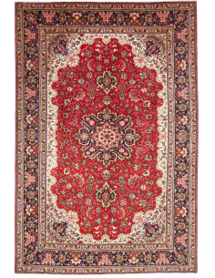 Tabriz 200x300 Cm Tabriz, Persia, Lana Cardata A Mano