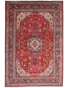 Tabriz 200x298 Cm Tabriz, Persia, Hand-carded Wool, Cotton