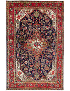 Tabriz 200x310 Cm Tabriz Persia Hand-carded Wool Cotton