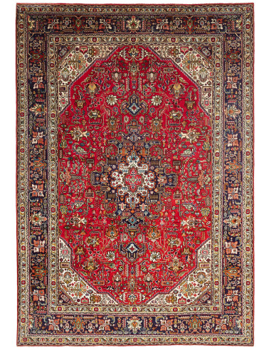 Tabriz 203x295 Cm Tabriz Persia Hand-carded Wool