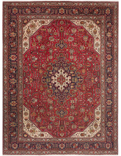 Tabriz 248x334 Cm Tabriz Persia, Hand-carded Wool, Cotton,