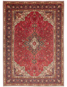 Tabriz 245x344 Cm Tabriz, Persia, Hand-carded Wool (cotton