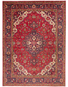 Tabriz 248x342 Cm Tabriz, Persia, Hand-carded Wool (warp: