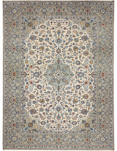 Kashan 272x367 Cm Kashan, Persia, Lana Cardata A Mano