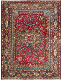 Tabriz 302x398 Cm Tabriz, Persia, Hand-carded Wool (warp