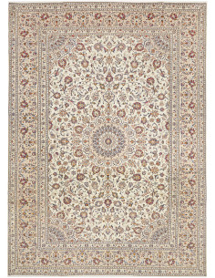 Kashan 250x345 Cm Kashan Persia Lana Cardata A Mano Cotone
