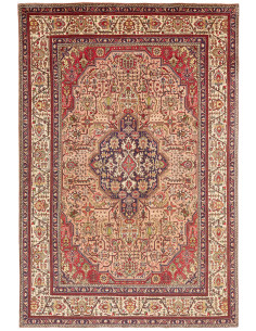Tabriz 200x302 Cm Tabriz, Persia, Lana Cardata A Mano