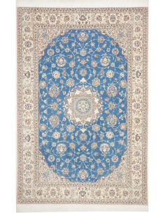 Nain 6la 167x255 Cm Nain 6la, Tappeto Persiano, Lana E Seta,