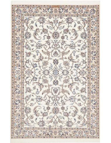 Nain 6la 131x195 Cm Nain 6la Persia Lana Cardata A Mano E