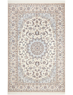 Nain 6la 163x253 Cm Nain 6la, Persia, Lana Cardata A Mano E