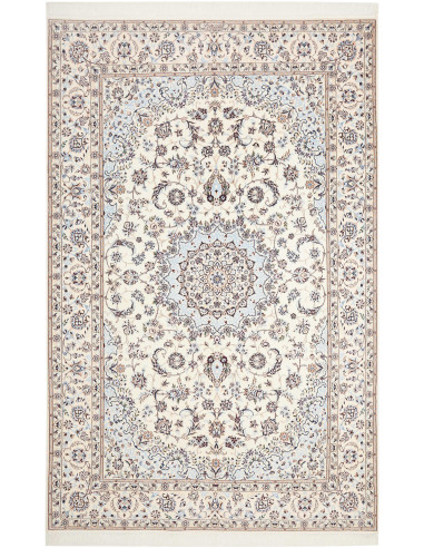 Nain 6la 163x253 Cm Nain 6la, Persia, Lana Cardata A Mano E