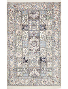 Nain 6la 163x257 Cm Nain 6la, Persia, Lana Cardata A Mano E