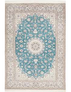Nain 6la 168x244 Cm Nain 6la Persia Lana Cardata A Mano E