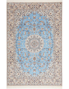 Nain 6la 156x235 Cm Nain 6la, Persia, Lana Cardata A Mano E