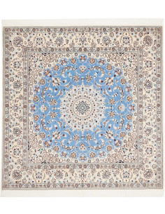 Nain 6la 151x154 Cm Nain 6la, Persia, Lana Cardata A Mano E
