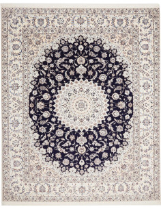 Nain 6la 256x314 Cm Nain 6la, Persia, Lana Cardata A Mano E