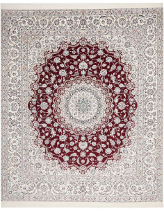 Nain 6la 262x315 Cm Nain 6la Persia Lana Cardata A Mano E