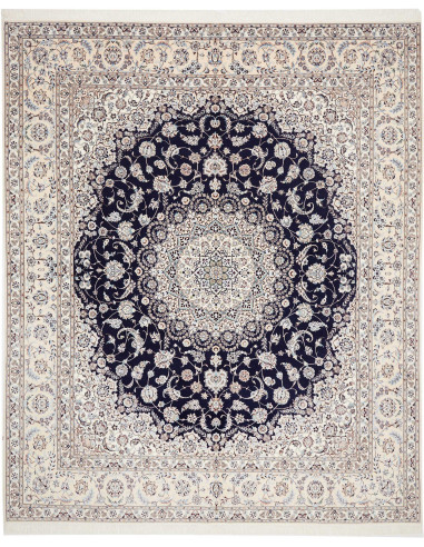 Nain 6la 252x308 Cm Nain 6la Persia Hand-carded Wool And