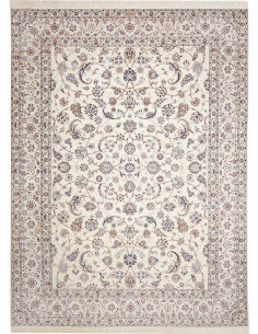 Nain 6la 257x350 Cm Nain 6la, Persia, Hand-carded Wool And